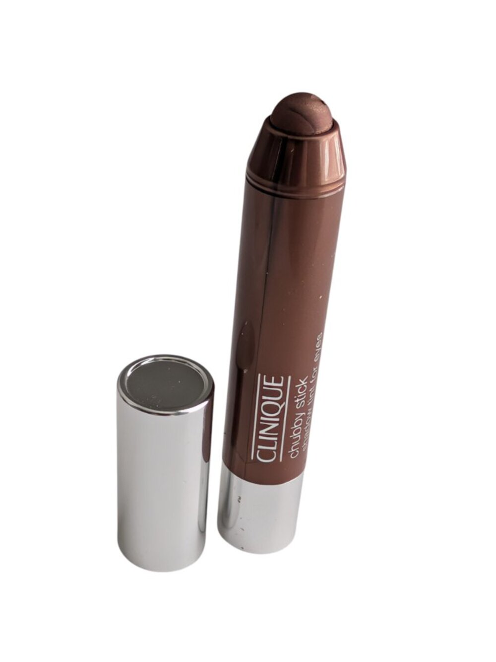 Clinique Chubby Stick Shadow Tint Eyes 03 FULLER FUDGE New w Cap Dent Full Size
